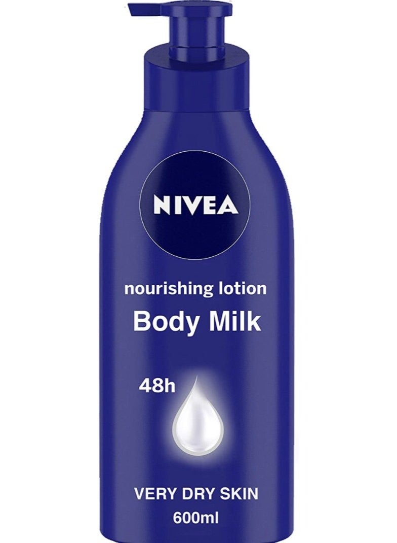 نيفيا لوشن نيفيا المغذي للجسم للبشرة الجافة - 600 مل - Image 1